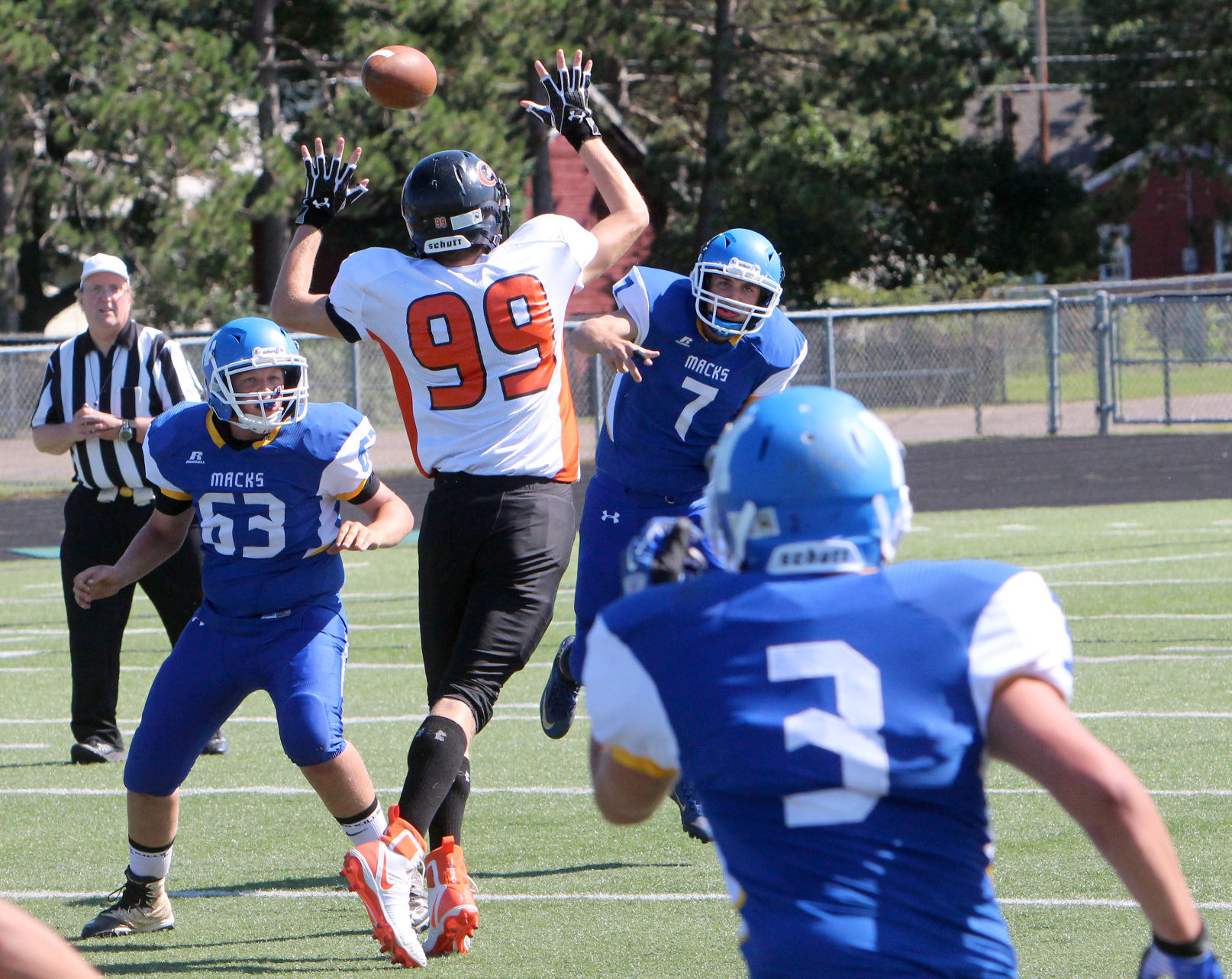 Oakfield at McDonell football 9-8-18
